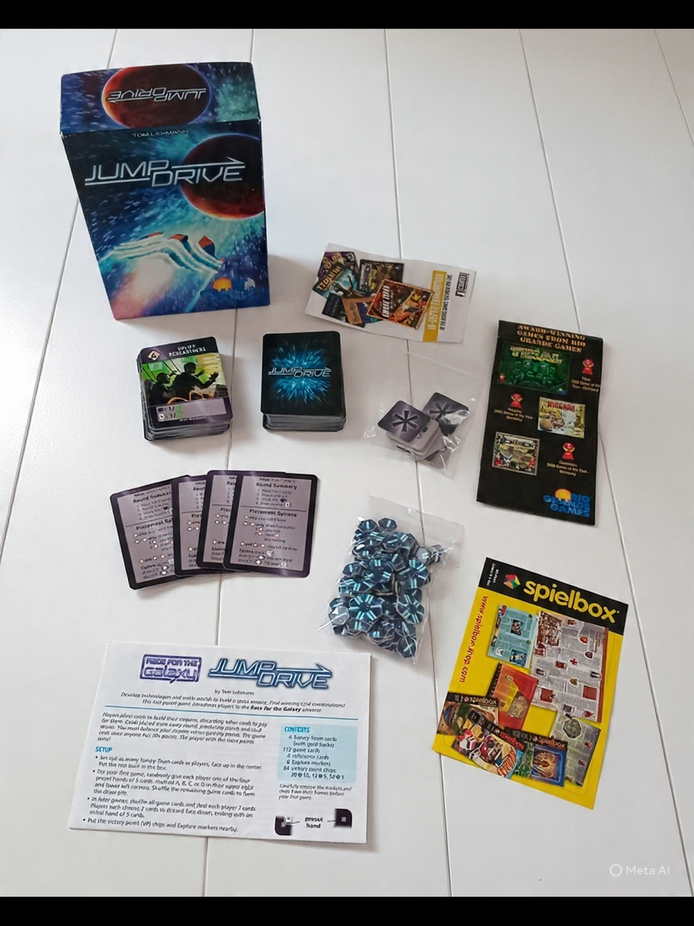 Jump Drive Card Game - Blue Edition by